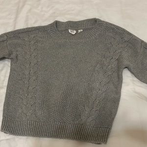 Girls gap kids size large grey sweater